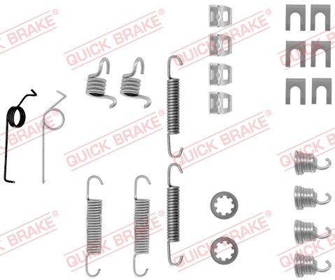 QUICK BRAKE Tarvikesarja, jarrukengät 105-0519